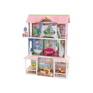 KIDKRAFT DOMEK DREWNIANY DLA LALEK SWEET SAVANNAH 65851