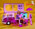 SIMBA STEFFI Z WAKACYJNYM KAMPEREM + AKCESORIA 5739423