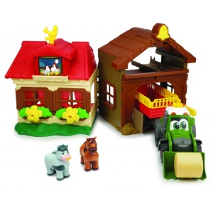 DICKIE HAPPY SERIES TRAKTOR ROLNIKA Z DOMKIEM WESOŁA FARMA 3818000