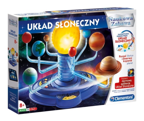 CLEMENTONI ZESTAW NAUKOWY UKŁAD SŁONECZNY 50107