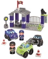 SMOBY ECOIFFIER ABRICK KLOCKI ZESTAW POSTERUNEK POLICJI 3015