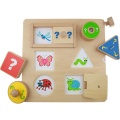 MASTERKIDZ TABLICA EDUKACYJNA CIEKAWSKIE DZIECKO MOTORYCZNA ZABAWKA ME09814