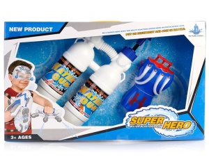 SUPER HERO PISTOLET NA WODĘ RĘCZNA WYRZUTNIA WATER BLASTER PACK 154621