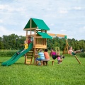 Backyard Discovery Belmont drewniany plac zabaw 6w1 wykonany z drewna cedrowego
