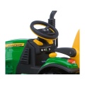 PEG PEREGO TRAKTOR NA AKUMLATOR Z PRZYCZEPĄ JOHN DEERE GROUND FORCE 12V IGOR0047