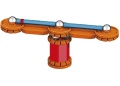 GEOMAG KLOCKI MAGNETYCZNE MECHANICS MAGNETIC MOTION 35EL. GEO-770