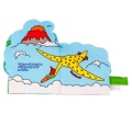 JOLLYBABY MIĘKKA KSIĄŻECZKA ŚWIAT DINOZAURÓW 80465