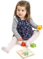 TENDER LEAF TOYS DREWNIANA ZABAWKA SENSORYCZNA - OGRÓD - KSZTAŁTY I DŹWIĘKI TL8404