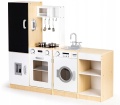 ECOTOYS DREWNIANA KUCHNIA DLA DZIECI XXL Z TABLICĄ PLK547