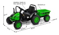 TOYZ TRAKTOR NA AKUMULATOR HECTOR GREEN