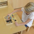 MASTERKIDZ TABLICA EDUKACYJNA MAGNETYZM MK08862