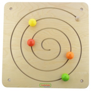 MASTERKIDZ TABLICA ŚCIENNA PRZESUWNA SPIRALNY LABIRYNT ME03843