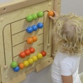 MASTERKIDZ TABLICA ŚCIENNA LABIRYNT KORALIKI ME03690