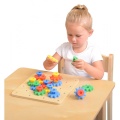 MASTERKIDZ DREWNIANA TABLICA KOŁA ZĘBATE MK06158