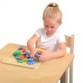 MASTERKIDZ DREWNIANA TABLICA KOŁA ZĘBATE MK06158