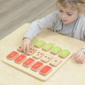 MASTERKIDZ TABLICA EDUKACYJNA UKŁADANKA NAUKA LICZENIA MK14290