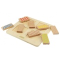 MASTERKIDZ UKŁADANKA DWUSTRONNE DOTYKOWE KLOCKI WIZUALNE MK12463