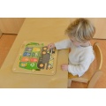 MASTERKIDZ TABLICA EDUKACYJNA SORTOWANIE ODPADÓW ME12456