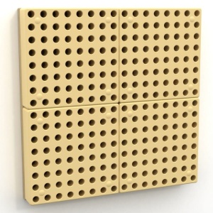 MASTERKIDZ PANEL ŚCIENNY TABLICA NAUKOWA KREATYWNA STEM 40x40 CM ME11343