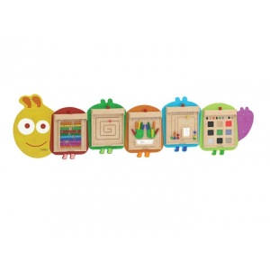 MASTERKIDZ SYSTEM FLEX DO MONTAŻU 5 TABLIC - GĄSIENICA ME06479