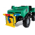 ROLLY TOYS SAMOCHÓD NA PEDAŁY MERCEDES UNIMOG Z WYCIĄGARKĄ 3-8 LAT 038244
