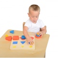 MASTERKIDZ TABLICA SORTER KSZTAŁTÓW KLOCKI GEOMETRYCZNE MK09418
