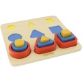 MASTERKIDZ TABLICA SORTER KSZTAŁTÓW KLOCKI GEOMETRYCZNE MK09418