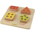 MASTERKIDZ TABLICA SORTER KSZTAŁTÓW FIGURY GEOMETRYCZNE LICZENIE MK03294