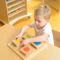 MASTERKIDZ TABLICA SORTER SENSORYCZNY KSZTAŁTY I KOLORY MK09395