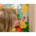 MASTERKIDZ TABLICA ŚCIENNA EDUKACYJNA CYKL ŻYCIA PSZCZOŁY ME14054