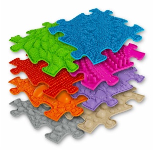 WOOPIE MATA SENSORYCZNA ORTOPEDYCZNA PUZZLE 8EL. WERSJA 1A 30173