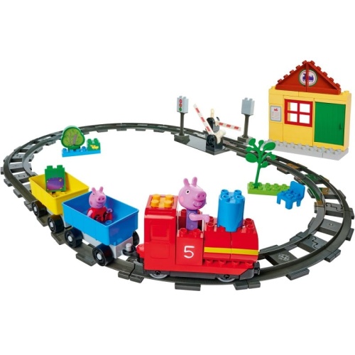 BIG PLAY KLOCKI ŚWINKA PEPPA POCIĄG ELEKTRYCZNY 59EL. 57154