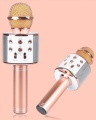 MIKROFON KARAOKE BEZPRZEWODOWY GŁOŚNIK BLUETOOTH ROSE GOLD WS-858