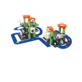 MOCHTOYS MEGA GARAŻ 2+3 POZIOMY + ZNAKI + AUTKO 12013