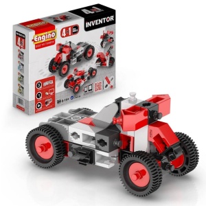 ENGINO KLOCKI KONSTRUKCYJNE INVENTOR 4w1 POJAZDY MOTORY ENG0432