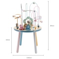 VIGA POLAR B DREWNIANY STOLIK EDUKACYJNY Z LABIRYNTEM PRZESTRZENNYM 44033