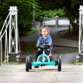BERG JUNIOR GOKART BUDDY LUA RÓŻOWO-MIĘTOWY 3-8 LAT DO 50 KG NOWY MODEL
