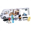 DICKIE PLAYLIFE SAMOCHÓD KAMPER 30CM Z AKCESORIAMI 3837021