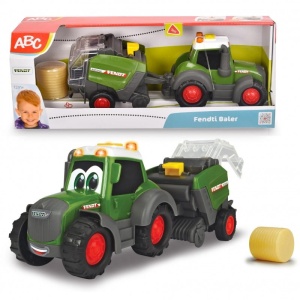 DICKIE ABC TRAKTOR FENDT I MASZYNA DO BELOWANIA 4115000