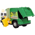 DICKIE SOS SAMOCHÓD ŚMIECIARKA ZIELONA 30CM ŚWIATŁO DŹWIĘK 3306006