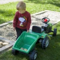 WOOPIE TRAKTOR NA PEDAŁY GOTRAC MAXI Z PRZYCZEPĄ ZIELONY 28286