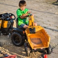 FALK TRAKTOR KOPARKA CAHE IH Z PRZYCZEPĄ WYWROTKĄ 997W