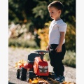 FALK JEŹDZIK TRAKTOREK BABY MASSEY FERGUSON CZERWONY Z PRZYCZEPKĄ + AKCESORIA 241C