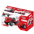 FALK JEŹDZIK TRAKTOREK BABY MASSEY FERGUSON CZERWONY Z PRZYCZEPKĄ + AKCESORIA 241C