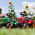 FALK TRAKTOR NA PEDAŁY Z PRZYCZEPĄ SUPERCHARGER CZERWONY OD 2 LAT 2030AB