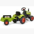 FALK TRAKTOR NA PEDAŁY Z PRZYCZEPĄ CLAAS 410 Z PRZYCZEPĄ 2-5 LAT 2041C