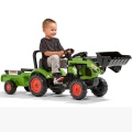FALK TRAKTOR NA PEDAŁY Z ŁYŻKĄ I PRZYCZEPĄ CLAAS ARION 2-5 LAT 2040AM