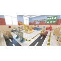 CLASSIC WORLD EDU OGROMNE KLOCKI KONSTRUKCYJNE DREWNIANE SZPITAL CW53481