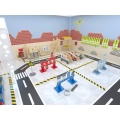 CLASSIC WORLD EDU OGROMNE KLOCKI KONSTRUKCYJNE DREWNIANE SZPITAL CW53481