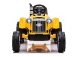 Traktor na Akumulator z Przyczepą  CH9959 Żółty